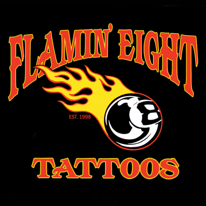 Flamin' Eight Tattoo
